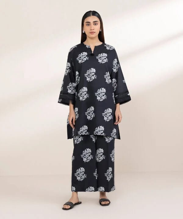 ZEENAT BLACK 2PCS
