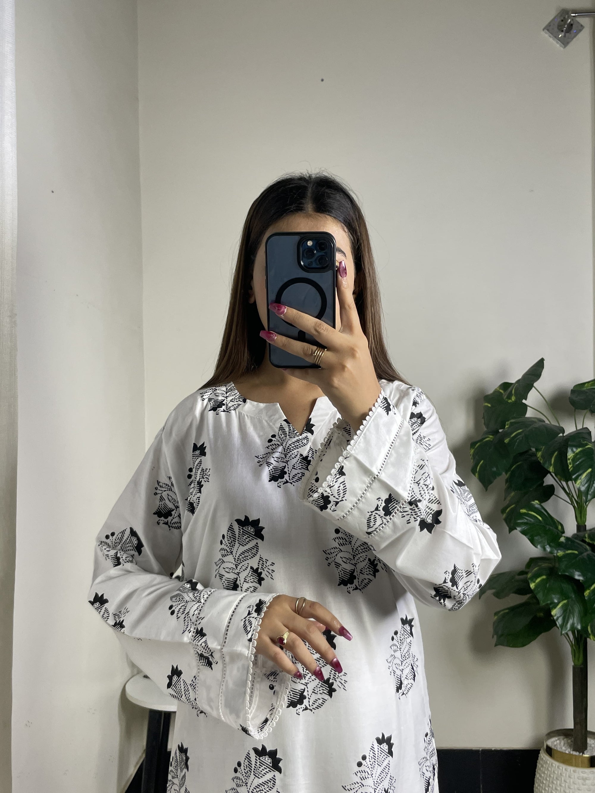 ZEENAT BLACK 2PCS